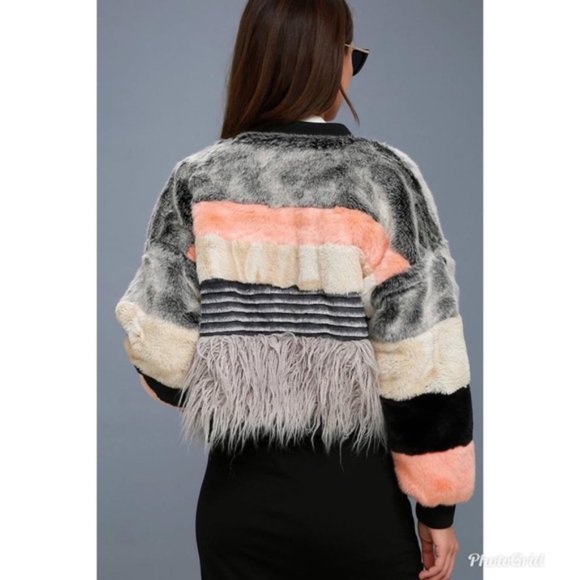 Young Fabulous & Broke Multicolor Jacket - Picture 6 of 6